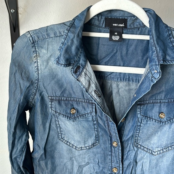 DENIM TOP - Picture 2 of 7